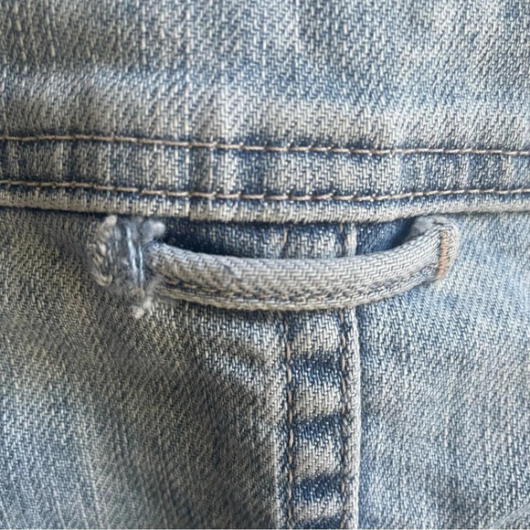 J. Jill Light Wash Jean Jacket, XS - Picture 13 of 14